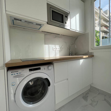 Rénovation complète d’un studio de 16 m²  à Boulogne-Billancourt