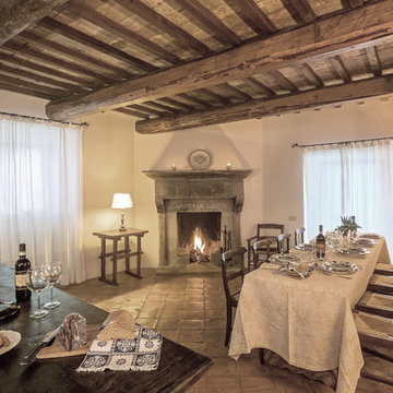 Dining Room Fireplaces by Ancient Surfaces