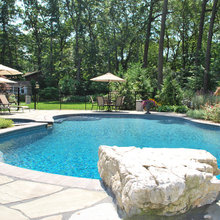 Pool Diving Rocks