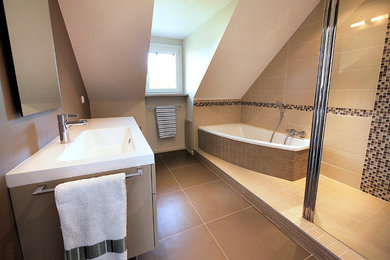 Design ideas for a bathroom in Angers.