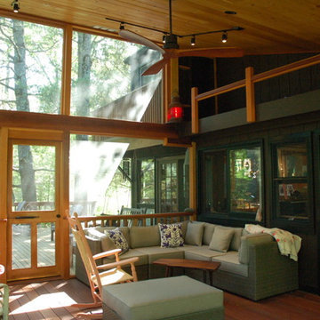 Modern Screened Porch Addition