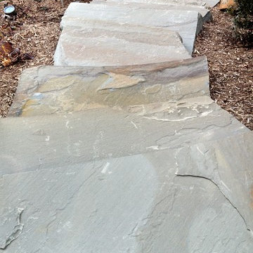 Chantilly - Boulder Steps, Flagstone Walkways, and Landscaping