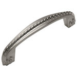 Cosmas - Cosmas 9230SN Satin Nickel Rope Cabinet Pull - 3-3/4" (96mm) Hole Centers