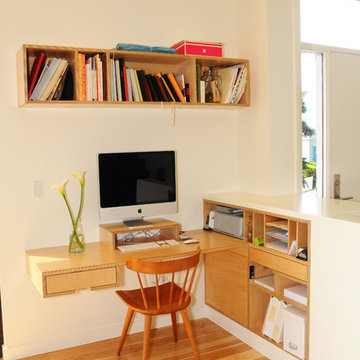 Queen Anne Floating desk and shelf