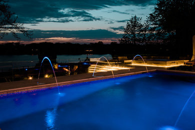 Foto di una piscina contemporanea