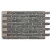 28"x48" Faux Brick Panels Chicago Brick, Charcoal