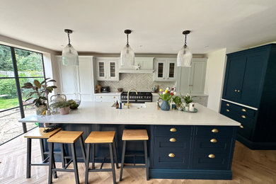 This is an example of a traditional kitchen in Oxfordshire.