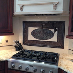 Leilani Ellipse, Surround, Gothic Border, Frames - Tile Murals