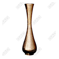 FLOWER VASE BOTTLE SHAPED JASMINE POLISHED - Home Accessories & Decor