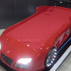 Audi Race Car Bed Red - Bedroom Products