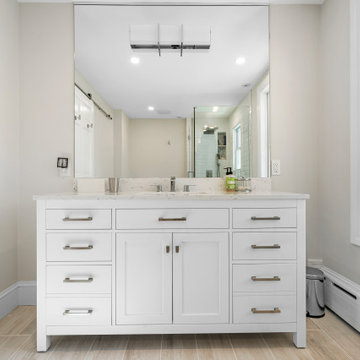 Contemporary Oasis: A Modern Bathroom Remodel in Hingham, MA