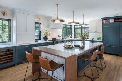 Kitchen - transitional kitchen idea in Boston