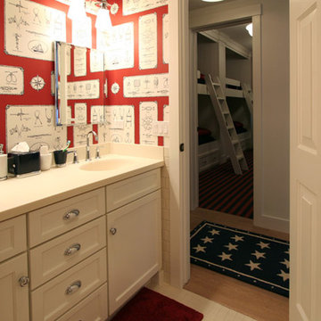 Nautical Bathroom Wallpaper