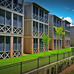 800 Park Luxury Privacy Panels - Exterior Shutters