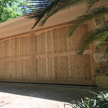 Conroe Custom Wood Overlay Door