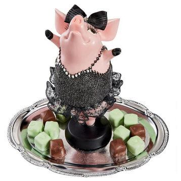Hog Heaven Twinkle Toe Pig Statue