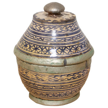 Vintage Moroccan Ceramic Vase