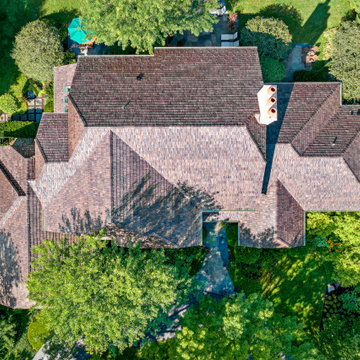 Northbrook, IL - BRAVA Roof Tile - Multi-width Shake install