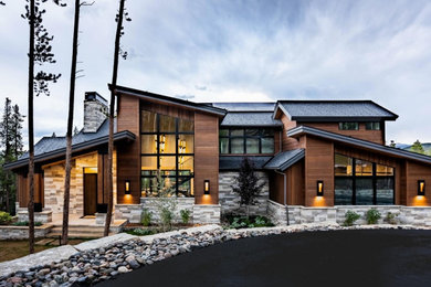 Modern exterior home idea in Denver