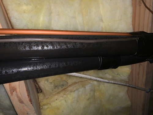 sweating air handler