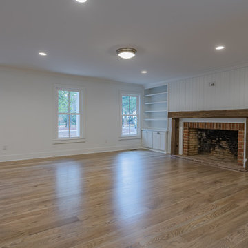 Photo shoot of a beautifully renovated historic, 3 level home in NC.