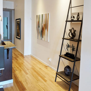 Living room open-concept in Old Montreal