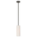 Livex Lighting - Meridian 1 Light Mini Pendant, English Bronze - This 1 light Mini Pendant from the Meridian collection by Livex will enhance your home with a perfect mix of form and function. The features include a English Bronze finish applied by experts.