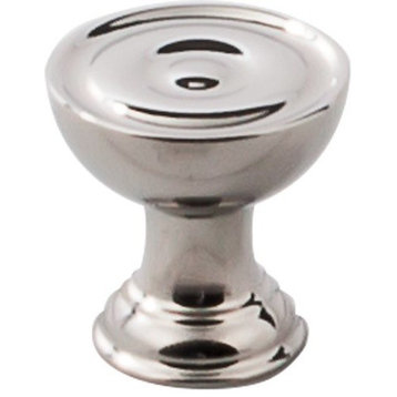Knob 1", Polished Stainless Steel