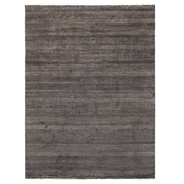 Pasargad Transitiona Collection Hand-Knotted Bsilk & wool Rug, 9'1"x12'2"