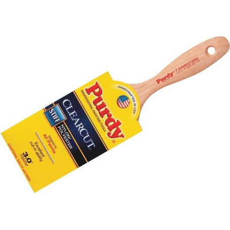 Purdy® 144380130 Clearcut Sprig Flat Trim Brush, 3"
