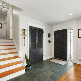 75 Beautiful Small Slate Floor Entryway Pictures Ideas Houzz
