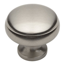 Cosmas - Cosmas 1438SN Satin Nickel 1-3/16&rdquo; Diameter Cabinet Knob - Cabinet And Drawer Knobs