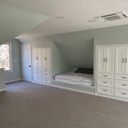 Attic Renovation / Attic Remodel - Bedroom Furniture