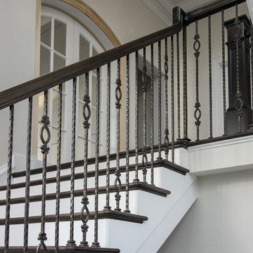 64_Freestanding Mezzanine Staircase, McLean VA 22101