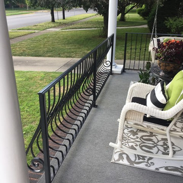 Linda's Porch Railing & Step Rail