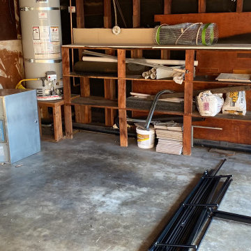 Garage conversion in Monrovia