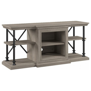 Coliseum 60W TV Stand for 70 Inch TV in Driftwood Gray - Engineered Wood