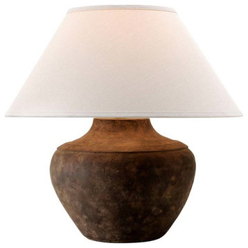 Troy Calabria 21" Table Lamp in Sienna
