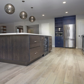 Sam Hughes Blue Kitchen