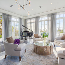 Transitional Living Room