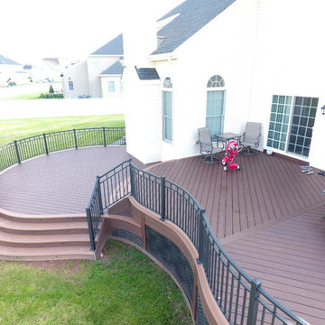 Sharp curved custom deck