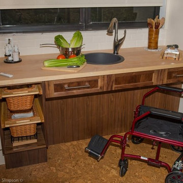 Custom Kitchens Wheelchair Accessible