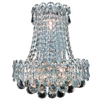 Elegant Century 3-Light Chrome Wall Sconce