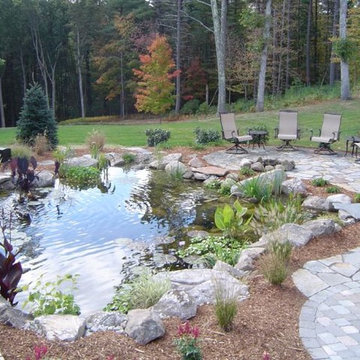 Ponds With Waterfalls