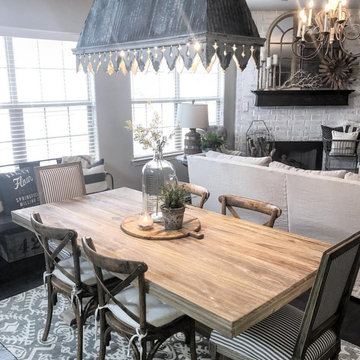 Industrial Chic Farmhouse: Collaboration w/ Lindsay