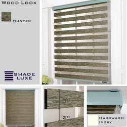 WoodLook Dual Shades - Roller Shades