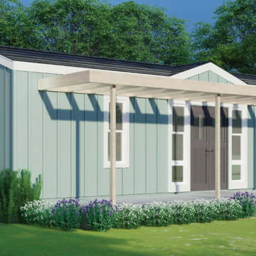 The Communal by Perpetual Homes - Farmhouse Elevation (ADU)