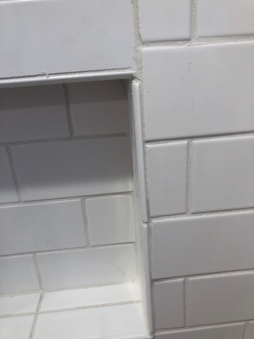 Bad tile job bathroom remodel help!