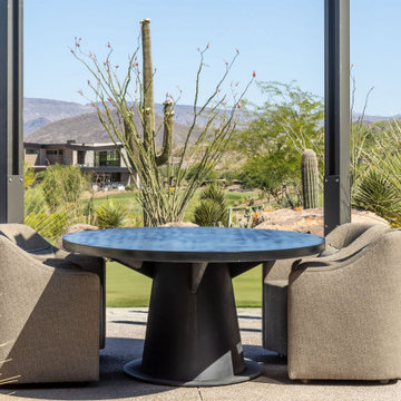 Table - Seven Desert Mountain Concrete Table & Base