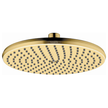 Hansgrohe 04823 Locarno 2.5 GPM Single Function Shower Head - Brushed Gold